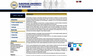 Europeanuniversity.edu.pl thumbnail