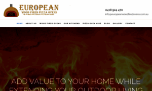 Europeanwoodfiredovens.com.au thumbnail