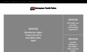 Europeanyouthvoice.eu thumbnail