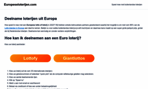 Europeseloterijen.com thumbnail