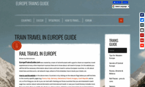Europetrainsguide.com thumbnail