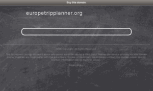 Europetripplanner.org thumbnail