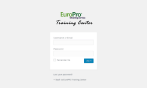 Europrocleaningtraining.com thumbnail