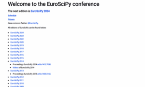 Euroscipy.org thumbnail