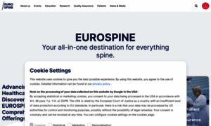 Eurospine.org thumbnail