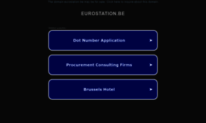 Eurostation.be thumbnail