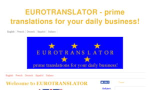 Eurotranslator.altervista.org thumbnail