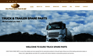 Eurotruckspareparts.com thumbnail