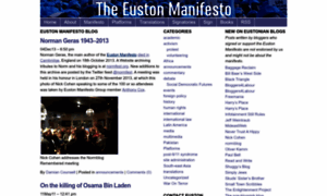 Eustonmanifesto.org thumbnail