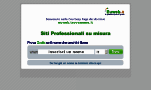 Euweb.trovanome.it thumbnail