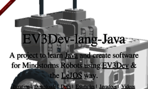 Ev3dev-lang-java.github.io thumbnail