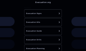 Evacuation.org thumbnail