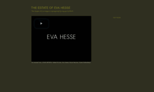 Evahesseestate.com thumbnail