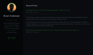 Evancoleman.net thumbnail