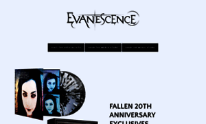 Evanescence.com thumbnail