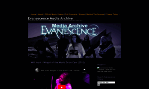 Evanescencemediaarchive.blogspot.com thumbnail