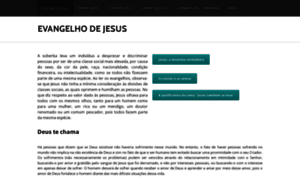 Evangelhodejesuscristo.weebly.com thumbnail