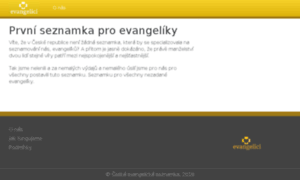 Evangelici.cz thumbnail