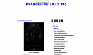 Evangelinelillypic.blogspot.com thumbnail