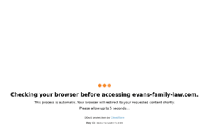 Evans-family-law.com thumbnail