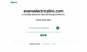 Evanselectricalinc.com thumbnail