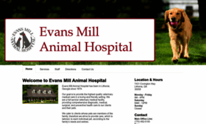 Evansmillanimalhospital.com thumbnail