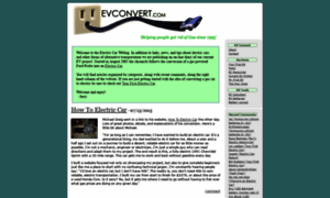 Evconvert.com thumbnail