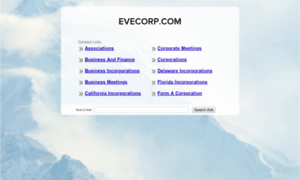 Evecorp.com thumbnail