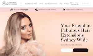 Evehairextensions.com.au thumbnail