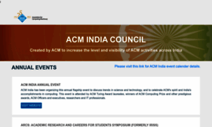 Event.india.acm.org thumbnail