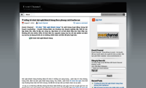 Eventchannelvn.wordpress.com thumbnail