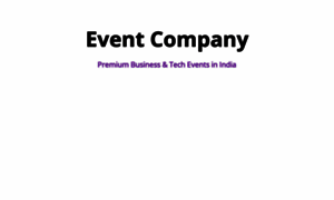 Eventcompany.in thumbnail