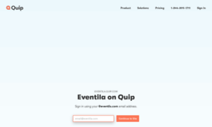 Eventila.quip.com thumbnail