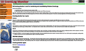 Eventlogmonitor.sourceforge.net thumbnail