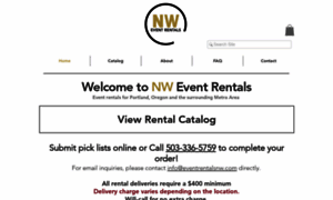 Eventrentalsnw.com thumbnail