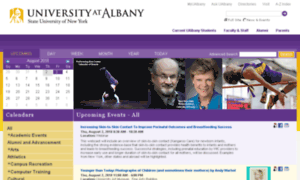 Events.albany.edu thumbnail