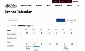Events.cairn.edu thumbnail