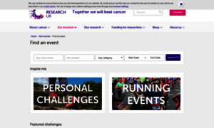 Events.cancerresearchuk.org thumbnail