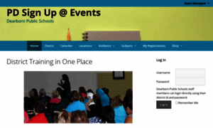 Events.dearbornschools.org thumbnail