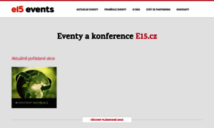 Events.e15.cz thumbnail