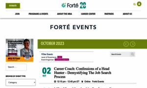 Events.fortefoundation.org thumbnail