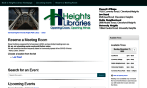 Events.heightslibrary.org thumbnail