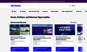 Events.mobilizeamerica.io thumbnail