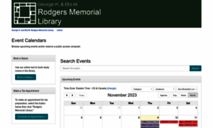 Events.rodgerslibrary.org thumbnail