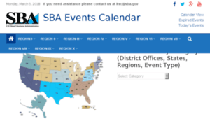 Events.sba.gov thumbnail