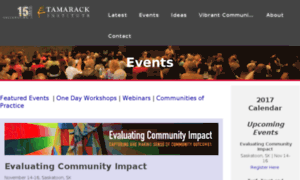 Events.tamarackcommunity.ca thumbnail