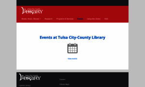 Events.tulsalibrary.org thumbnail