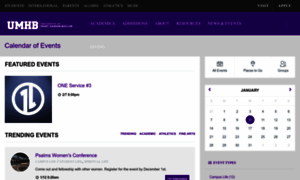 Events.umhb.edu thumbnail