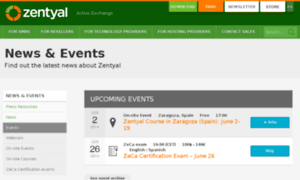 Events.zentyal.com thumbnail