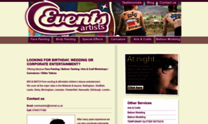 Eventsartists.com thumbnail